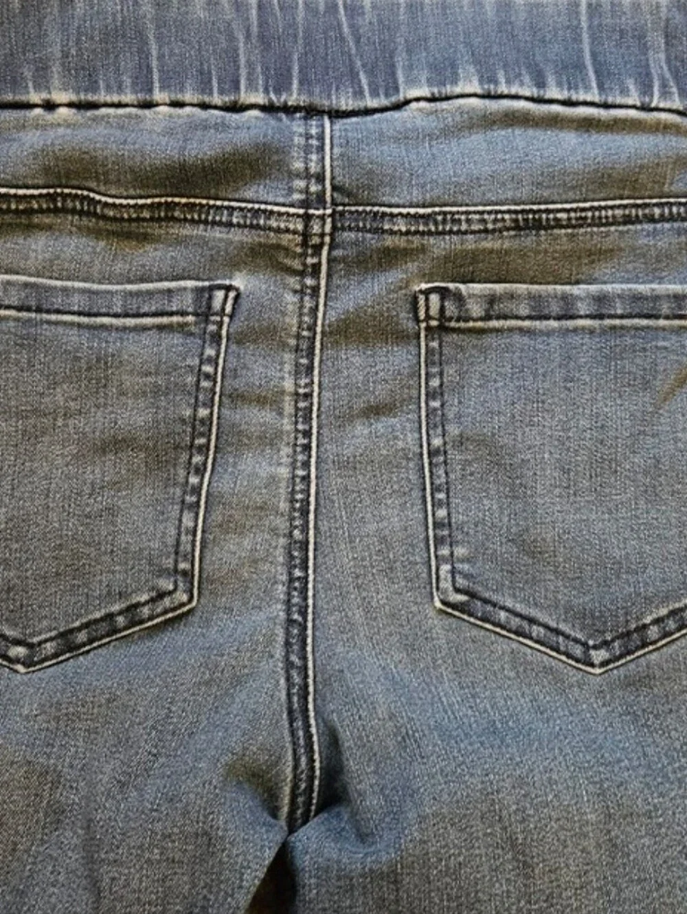 Chico's Classic Pull On Bootcut Jegging Skinny Jeans 00